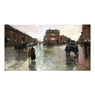 Impression Photo Journée Childe Hassam Rainy, Boston