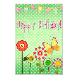 Impression Photo Joyeux anniversaire