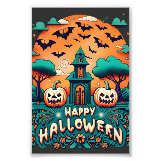 Impression Photo Joyeux Halloween | Halloween Éffrayant