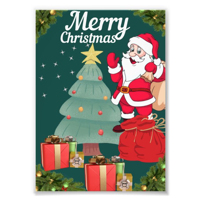 Impression Photo Joyeux Noël.. (Devant)