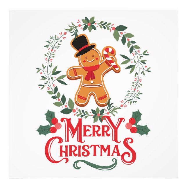 Impression Photo Joyeux Noël (Devant)