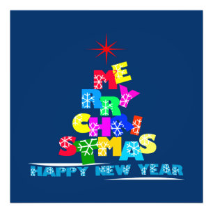 Impression Photo Joyeux Noël Bonne année