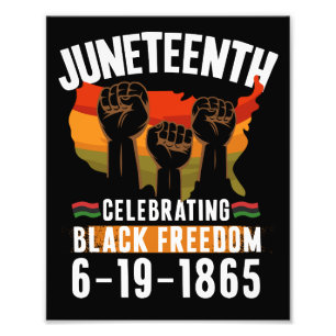 Impression Photo Juneteenth Célébration de la liberté noire 186 Afr