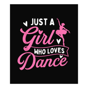 Impression Photo Juste Une Fille Qui Aime La Danse - Danseuse Amant