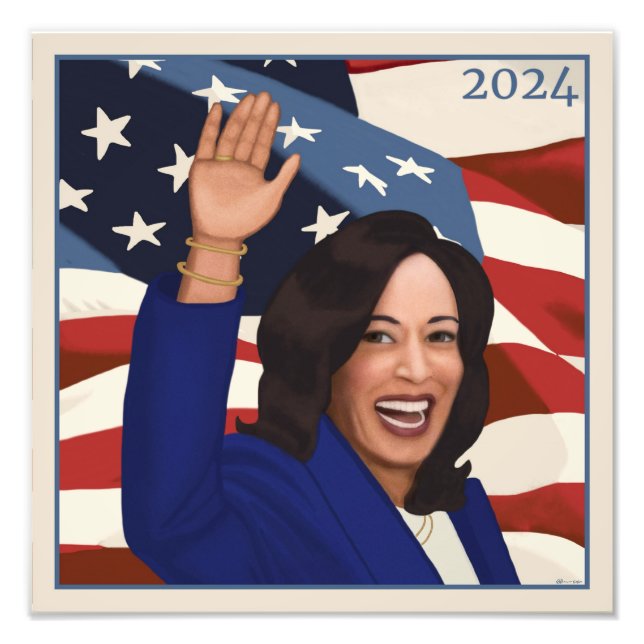 Impression Photo Kamala 2024 (Devant)