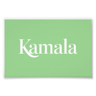 Impression Photo Kamala Brat Kamala Harris présidente 2024 