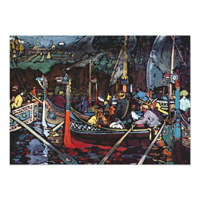Impression Photo Kandinsky - Volga Song, (Devant)