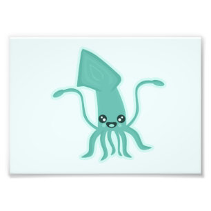Impression Photo Kawaii Squid