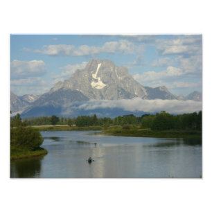 Impression Photo Kayak dans le Parc national de Grand Teton