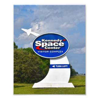 Impression Photo Kennedy Space Center Visitor Complex Sign