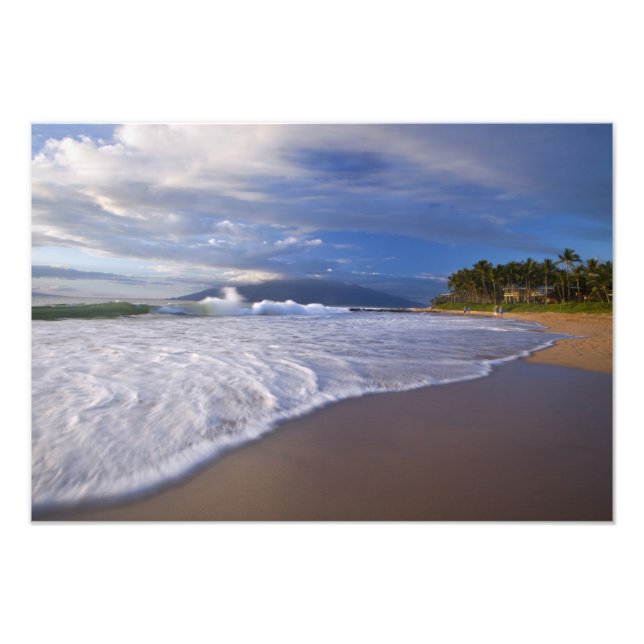 Impression Photo Kihei Beach, Maui, Hawaii, États-Unis (Devant)