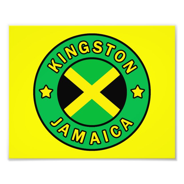 Impression Photo Kingston Jamaïque (Devant)