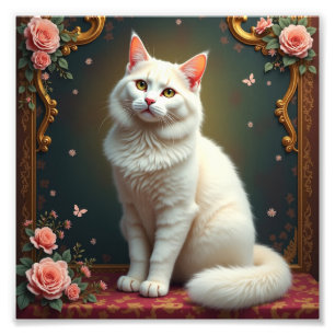 Impression Photo Kit de peinture diamantée White Cat 5D