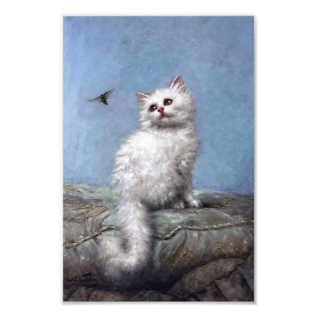 Impression Photo Kitten et Bee, Carl Kahler (Devant)