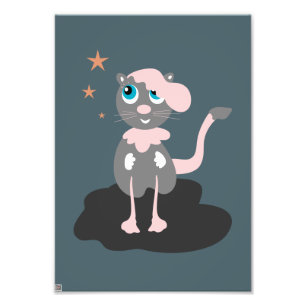 Impression Photo Kitty rose