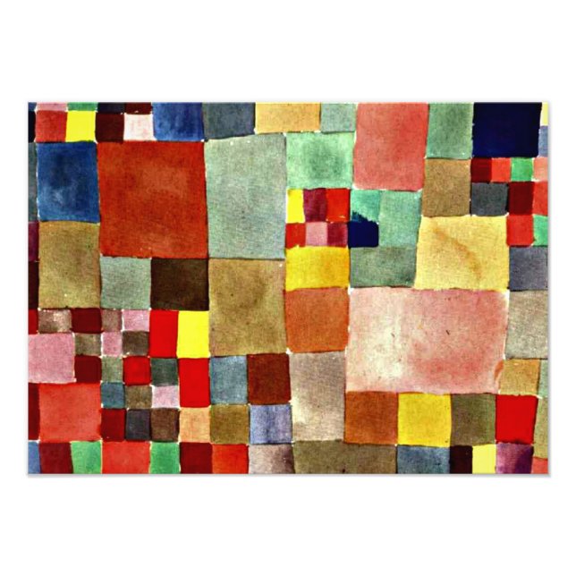 Impression Photo Klee - Flore sur sable (Devant)