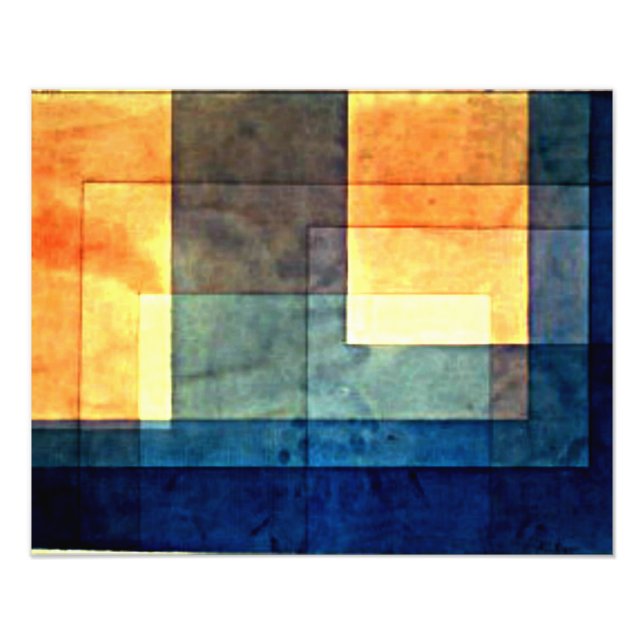 Impression Photo Klee - House on the Water (Devant)