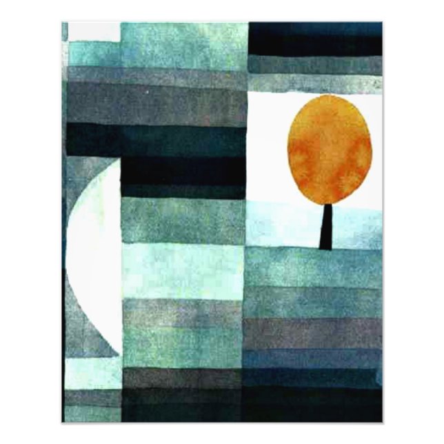 Impression Photo Klee - Le messager de l'automne (Devant)