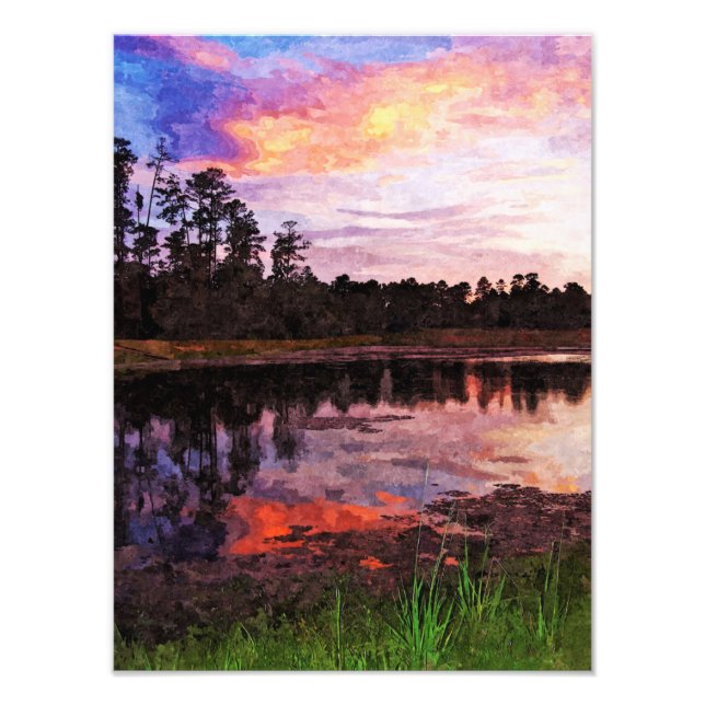 Impression Photo KODAK Print Sunset to Kuykendahl (Devant)