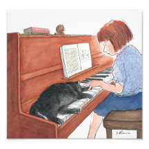 Kramer Le Chat Dormait Sur Le Piano