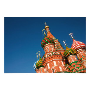 Impression Photo Kremlin, Vasiliy Blessed Moscou, Russie