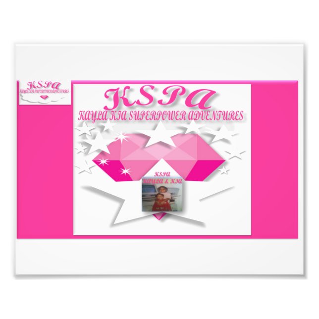 IMPRESSION PHOTO KSPA KAYLA & KIA SUPERPOWER ADVENTURES MINISTÈRES (Devant)