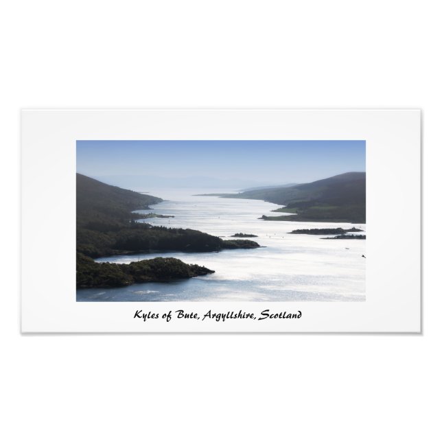 Impression Photo Kyles of Bute, Argyllshire, Ecosse (Devant)