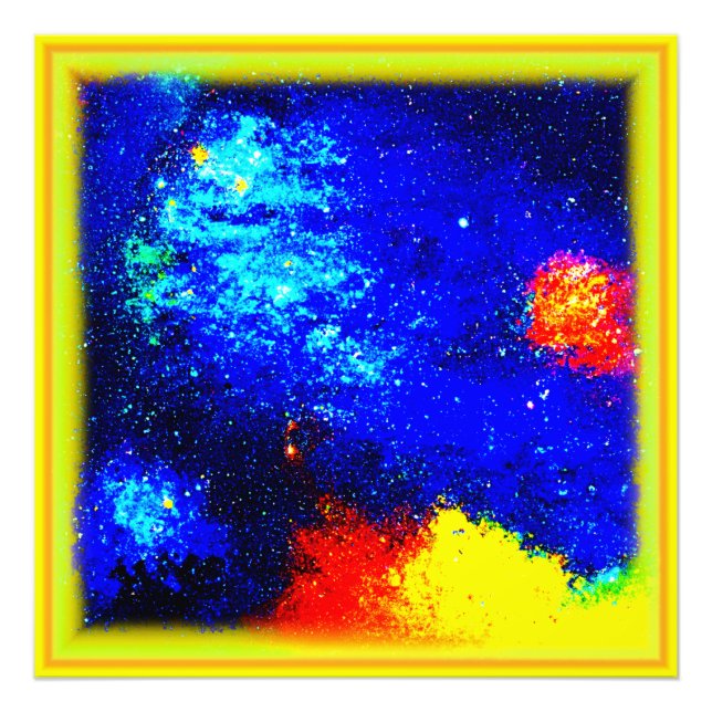Impression Photo La Beauté des Nebulas et des Galaxies. Commandez d (Devant)