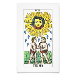 Impression Photo La carte de tarot homme pendu