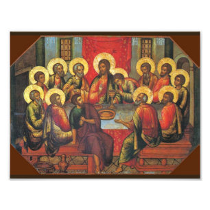 Impression Photo La Cène du Seigneur