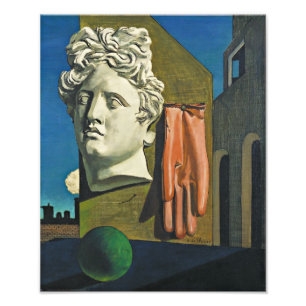 Impression Photo La chanson d'amour Giorgio de Chirico