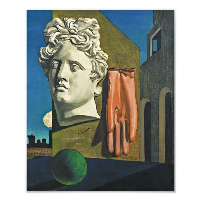 Impression Photo La chanson d'amour | Giorgio de Chirico | (Devant)