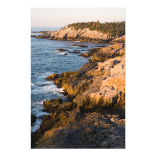 Impression Photo La côte rocheuse de l'Isle au Haut dans le Maine's
