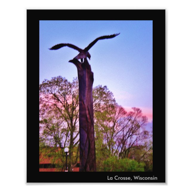 Impression Photo La Crosse Eagle (Devant)