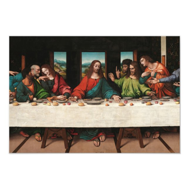 Impression Photo La Dernière Cène, 1515-1520 par Giampietrino (Devant)