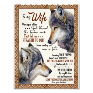 Impression Photo La Femme Aînée  À Ma Femme Je T'Aime Toujours E