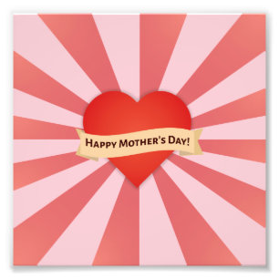 Impression Photo La Fête des Mères Art I