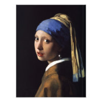La Fille Avec La Perle Écoutant