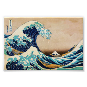 Impression Photo La Grande Vague par Hokusai Imprimés de photos jap