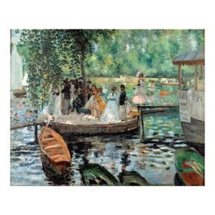 Impression Photo La Grenouillère Auguste Renoir