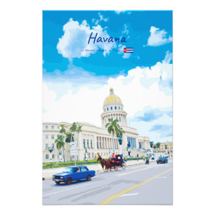 Impression Photo La Havane, Cuba - Âme Classique Vintage