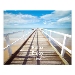 Impression Photo La jetée