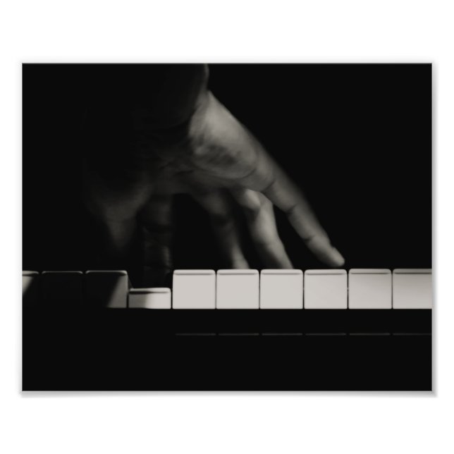 Impression Photo La main du pianiste (Devant)