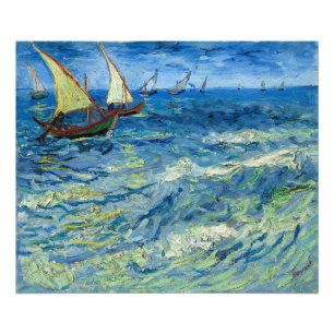 Impression Photo La mer aux Saintes-Maries par Vincent van Gogh