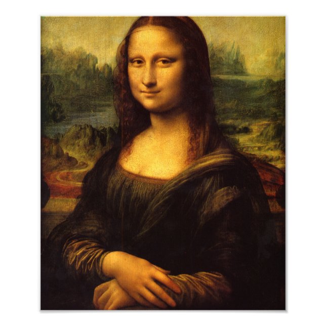 Impression Photo La Mona Lisa (Devant)