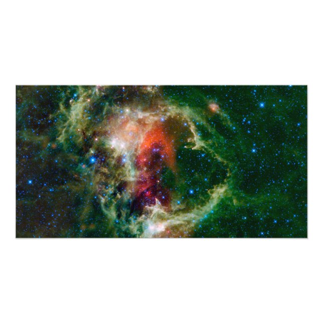 Impression Photo La mosaïque est de l'âme Nebula (Devant)