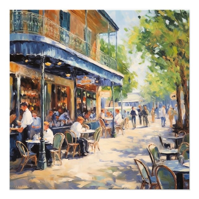 Impression Photo La Nouvelle-Orléans, Quartier Français, (Devant)