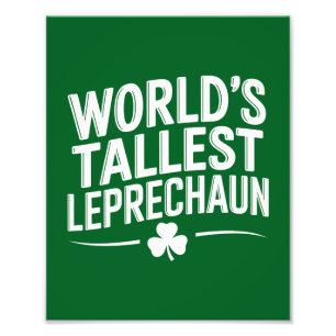 Impression Photo La plus haute journée Leprechaun St. Patrick