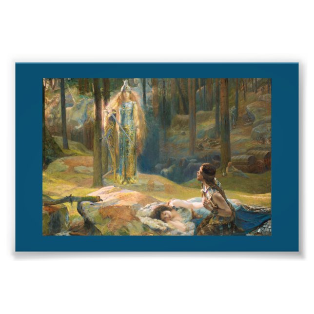 Impression Photo La Révélation Brunhilde (Devant)