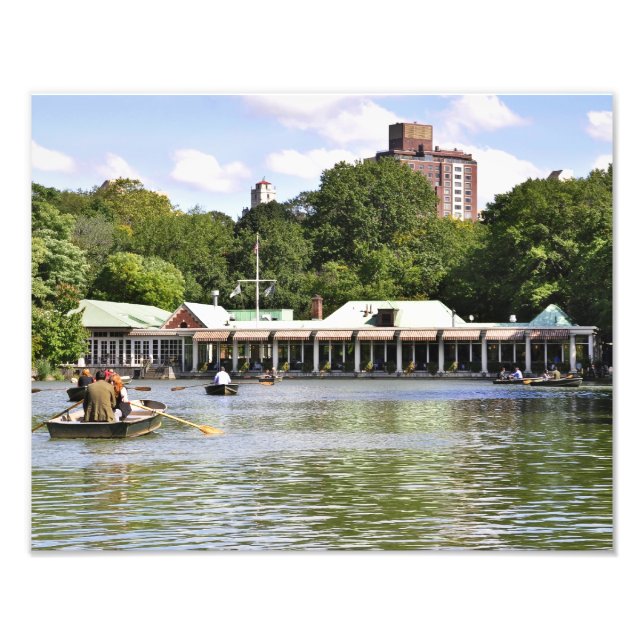 Impression Photo La salle de bains de Central Park (Devant)
